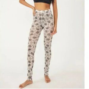 Free People Floral Lace Leggings NWT XS